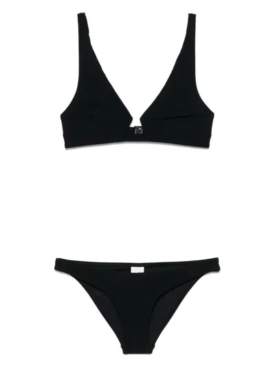 Zimmermann Black Bikini With Adjustable Straps