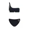 Zimmermann Roselight Trim Bikini In Blue