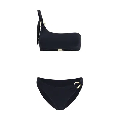 ZIMMERMANN BLACK ELASTANE BIKINI