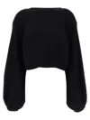 Zimmermann Illustration Billow Sweater In Black