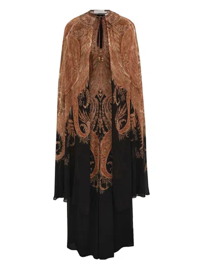 ZIMMERMANN ZIMMERMANN BLACK PAISLEY PRINT DRESS