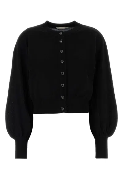Zimmermann Black Wool Cardigan