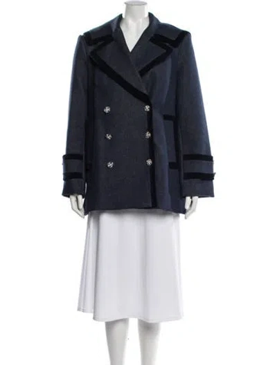 Pre-owned Zimmermann Blazer In Blue