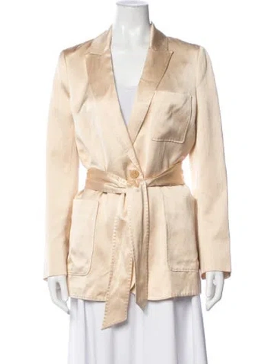 Pre-owned Zimmermann Blazer In Brown
