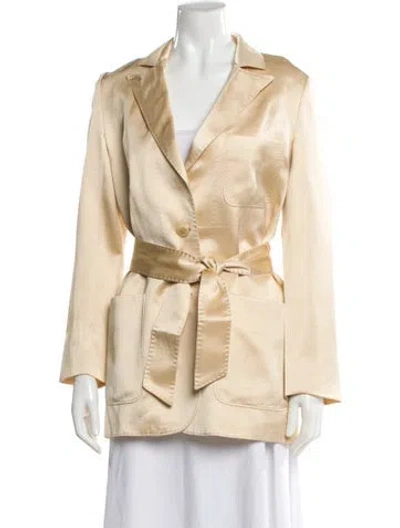 Pre-owned Zimmermann Blazer In Neutral