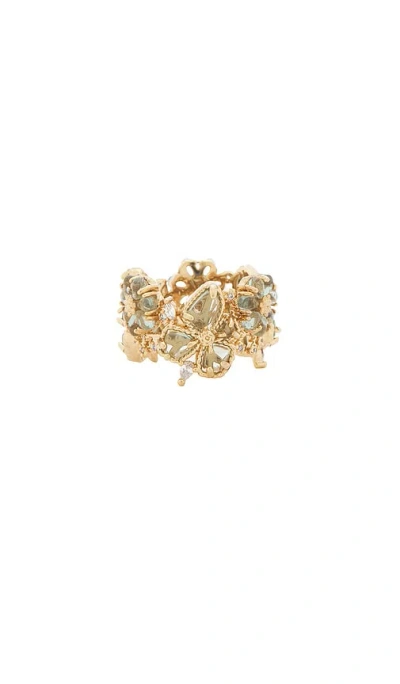 Zimmermann Bloom Band Ring In Multi