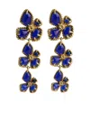 Zimmermann Bloom Earrings In Blue