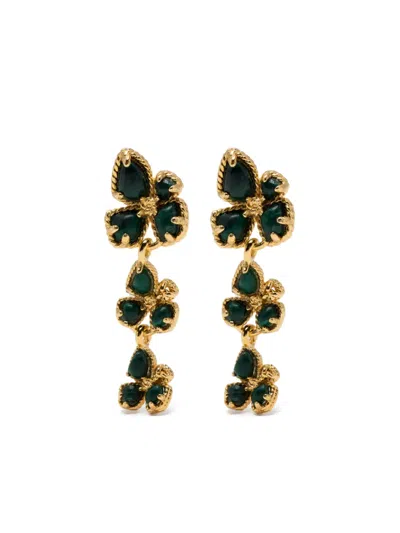 Zimmermann Bloom Large Dangles Earrings In Gold