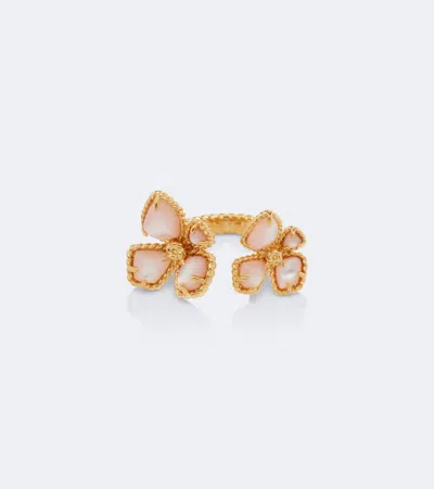 Zimmermann Bloom Toi Et Moi Mother-of-pearl Gold-plated Ring