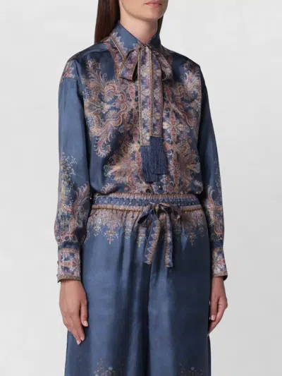 Zimmermann Blouse In Blue