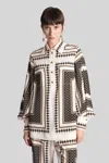 Zimmermann Blouse In Beige Viscose In Neutral