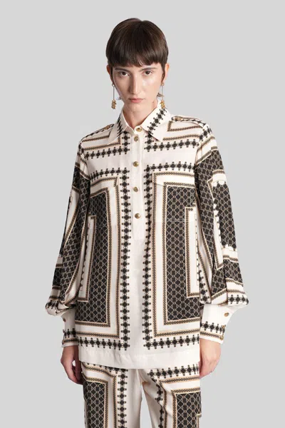 Zimmermann Blouse In Beige Viscose In Neutral