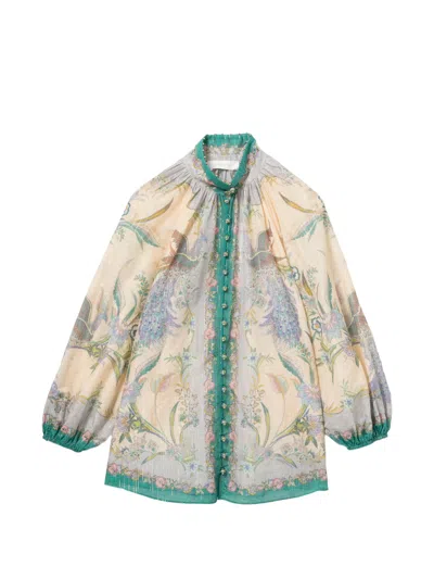 Zimmermann Blouse In Multi