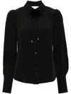 Zimmermann Blouson Shirt In Black In Black
