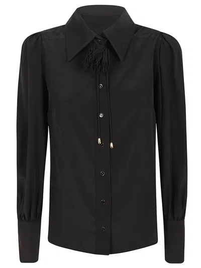 Zimmermann Blouson Shirt In Black