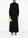Zimmermann Blouson Shirt In Black In Black