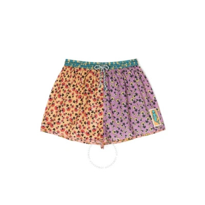 Zimmermann Blue Lagoon Tiggy Floral-print Shorts