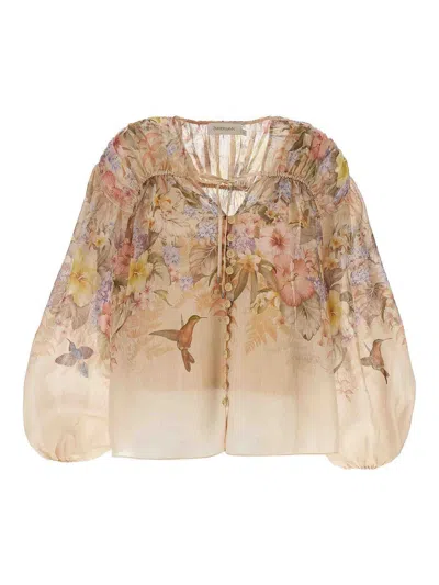 Zimmermann Illuminate Drawn Blouse