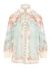 Zimmermann Daylight Floral Print Blouse In Multi