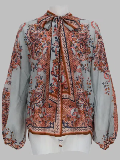 ZIMMERMANN ZIMMERMANN BLUSA "ASTER" IN SETA