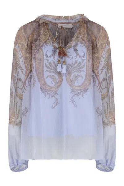 ZIMMERMANN ZIMMERMANN BLUSA BILLOW HYPNOTIC
