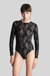 Zimmermann Body Lace Black In Black