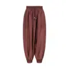 Zimmermann Womens Musk Aster Harem Silk Trousers Xs In Brown