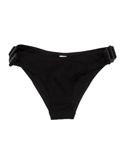 Pre-owned Zimmermann Bottoms In Black/blue