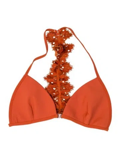 Pre-owned Zimmermann Bottoms In Orange