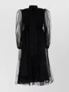 Zimmermann Pleated Recycled Polyester Minidress