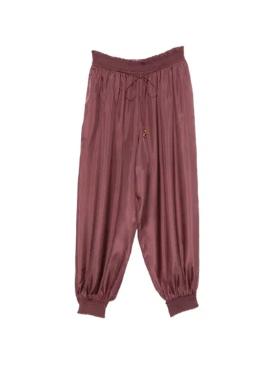 Zimmermann Brown Relaxed Drawstring Pants