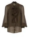 Zimmermann Brown Viscose Shirt