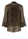Zimmermann Brown Viscose Shirt