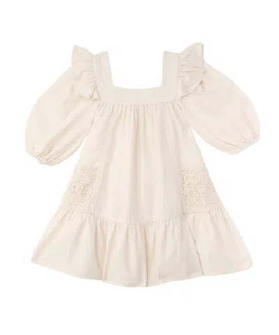 Zimmermann Bubble Sleeve Dress In White
