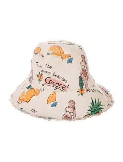 Pre-owned Zimmermann Bucket Hat In Neutral
