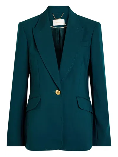 ZIMMERMANN BUTTON-UP FITTED JACKET