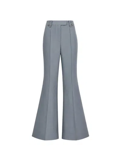 Zimmermann Button-detail Flared Trousers In Blue