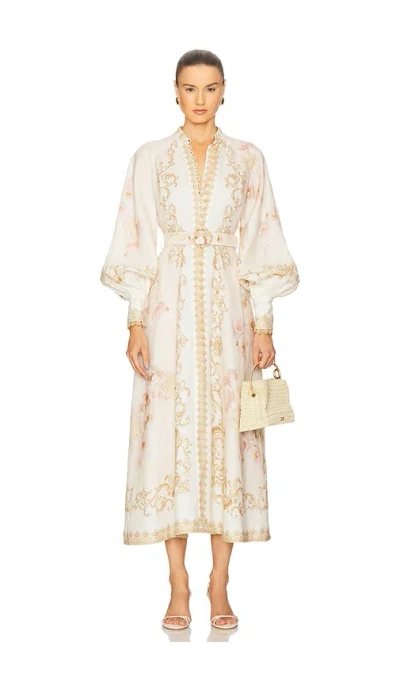 Zimmermann Buttoned Midi Dress