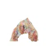 Zimmermann Cabernet Border Top In Pink