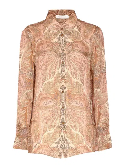 ZIMMERMANN CAMISA - COLOR CARNE Y NEUTRAL