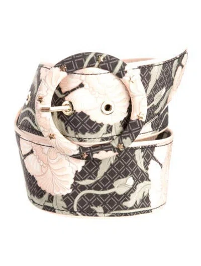 Pre-owned Zimmermann Canvas Waist Belt In Multi