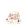 Zimmermann Patchwork Floral Hat In Multi