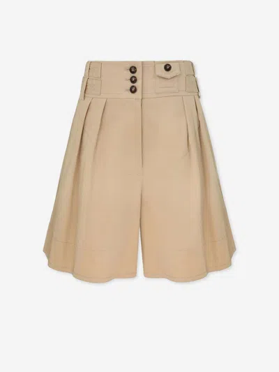 Zimmermann Cargo Rebellion Shorts In Nude