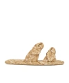 Zimmermann Carousel Flat Sandals Open Toe Braid In Brown