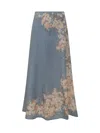 Zimmermann Cascadian Bias Skirt