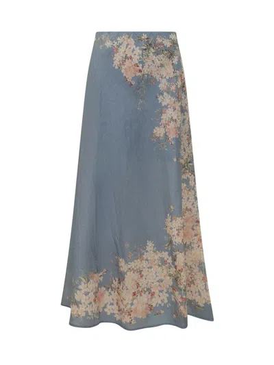 Zimmermann Cascadian Bias Skirt