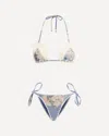 Zimmermann Cascadian Crochet Swimsuit In Multi