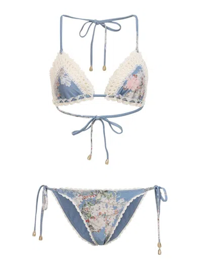 ZIMMERMANN BIKINI - AZUL