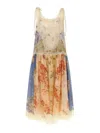 Zimmermann 'cascadian' Dress In Multi