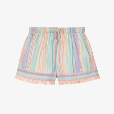 Zimmermann Cascadian Kids Short Multi Stripe Print
